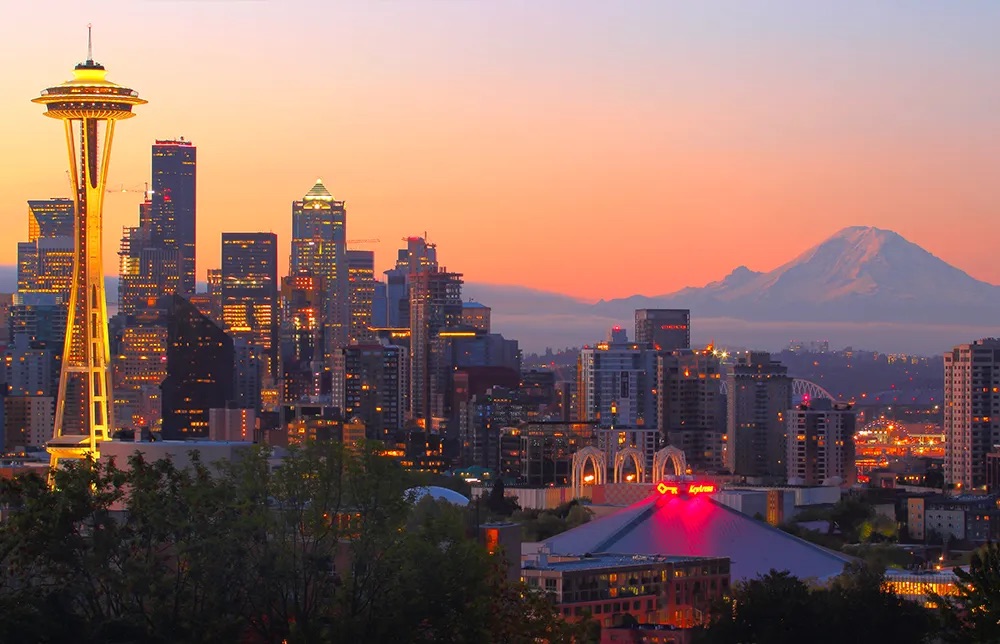 Seattle aerial photo
