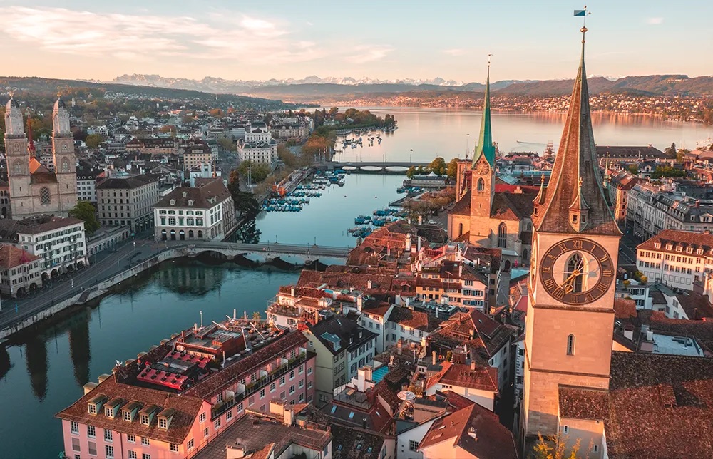 Amsterdam aerial photo