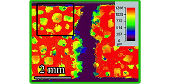 microscope image of titanium