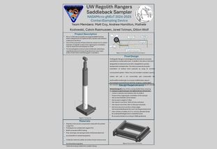 NASA Contact Sampling Device senior design project poster
