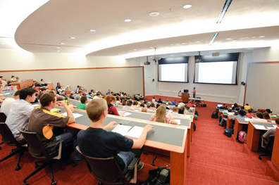 Class in the Auditorium