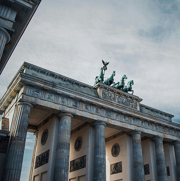 German students in Berlin