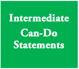 button linking to intermediate can-do statements