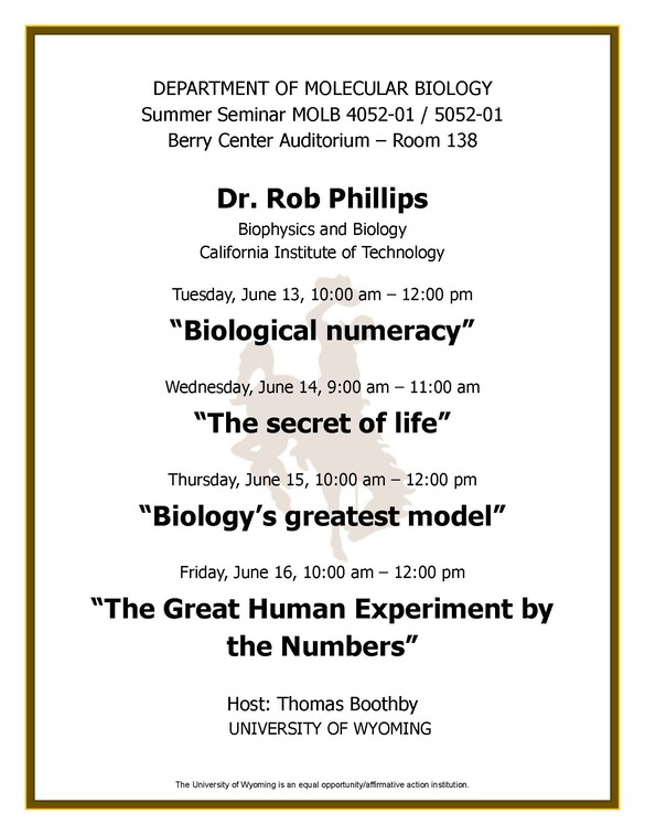 seminar flyer