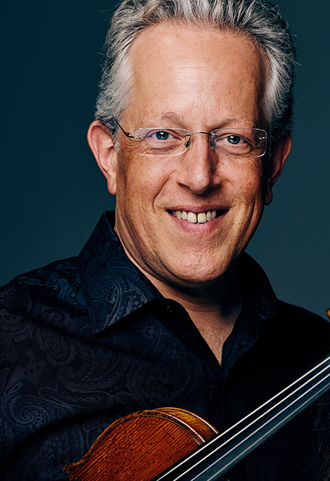 Photo of violin professor Dr. John Fadial