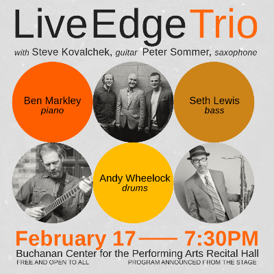 Live Edge Trio with Kovalcheck and Sommer Live Edge Trio with Kovalcheck and Sommer