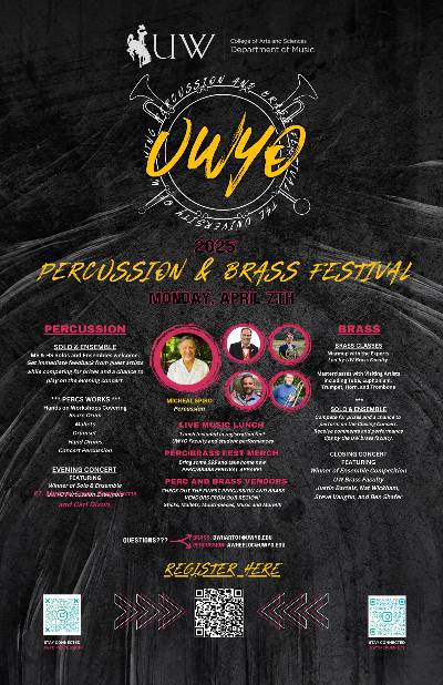 2025 UWYO Percussion and Brass Festival 2025 UWYO Percussion and Brass Festival