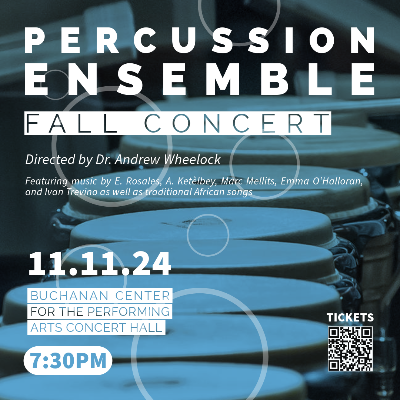 Percussion Ensemble Fall Concert