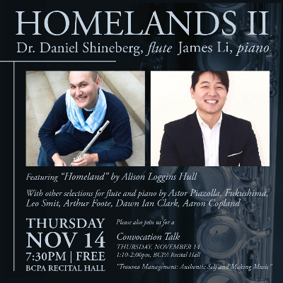 Shineberg-Li Recital