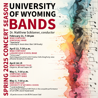 UW Bands Spring 2025 Concerts