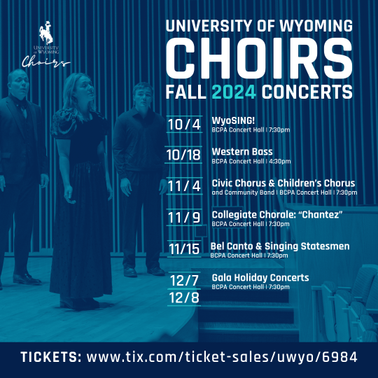 UW Choirs Fall 2024 Concerts