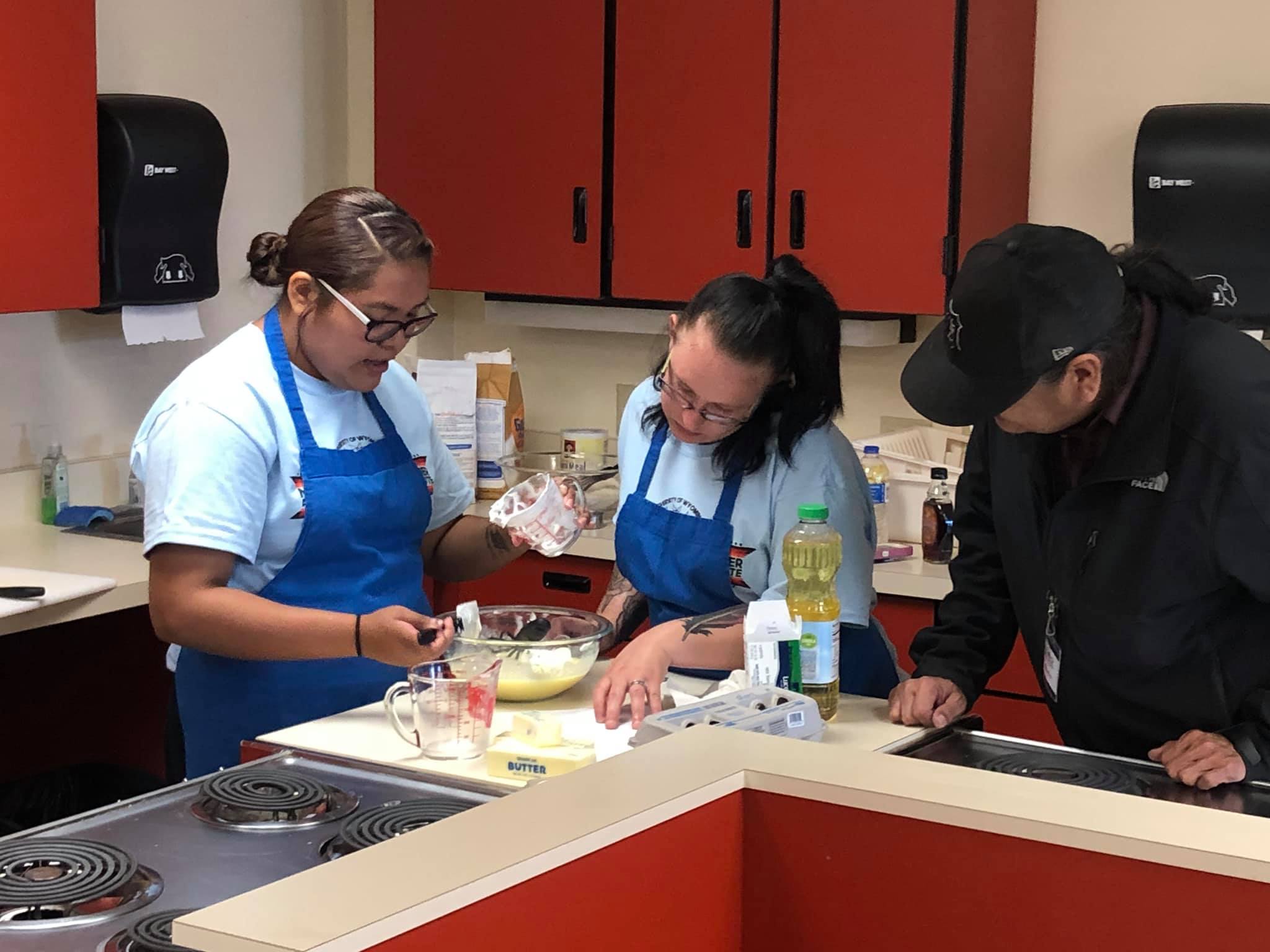 kitchen volunteering