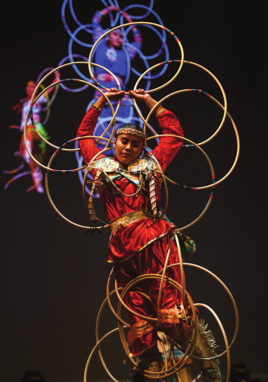 native hoop dancer