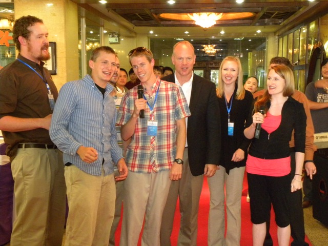 Fellows With Wyoming Governor