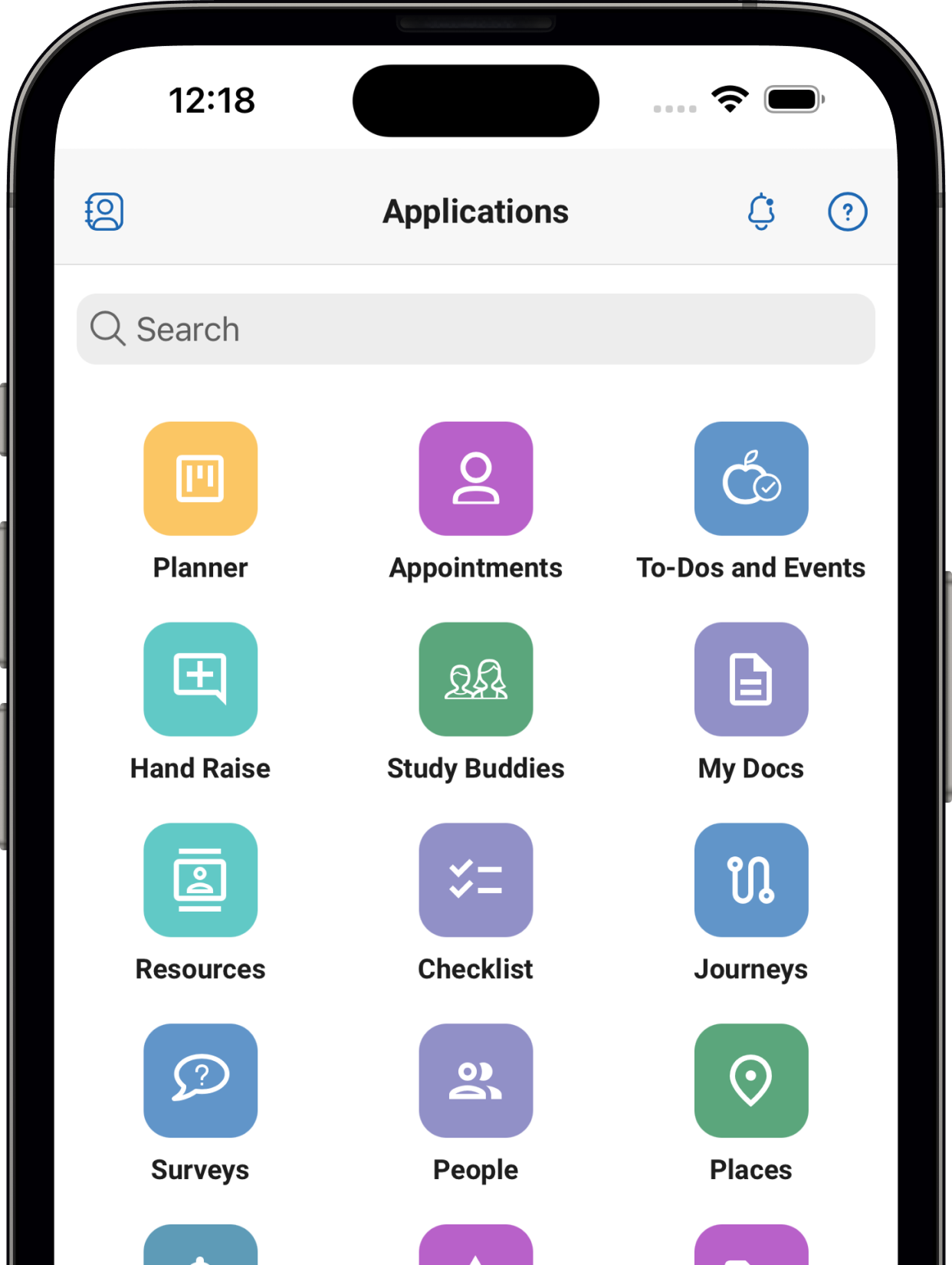 Navigate360 Upgraded Apps page