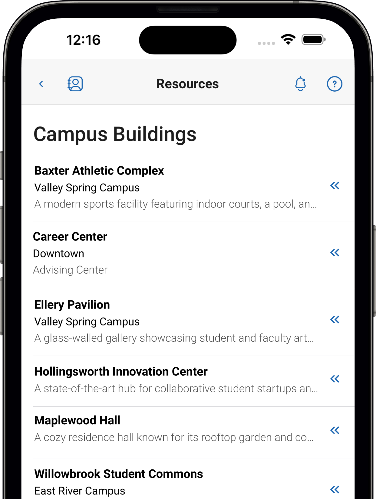 Navigate360 Upgraded Resources Menu