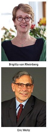 Brigitta van Rheinberg and Eric Weitz