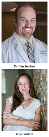 Dr. Dan Surdam and Amy Surdam Dr. Dan Surdam and Amy Surdam