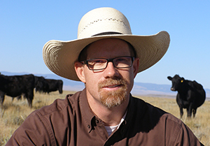 man in a cowboy hat