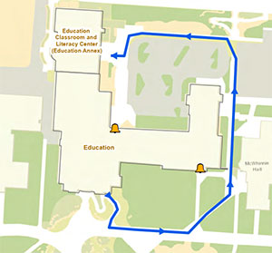 map of access