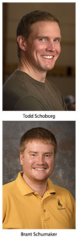 Todd Schoborg and Brant Schumaker