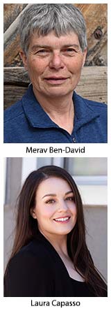 Merav Ben-David and Laura Capasso