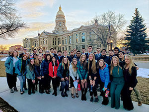group of young people