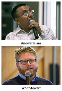 Anowar Islam and Whit Stewart