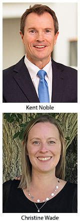 Kent Noble and Christine Wade
