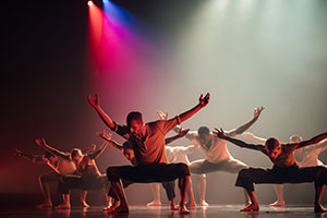 dancers performing on a stage