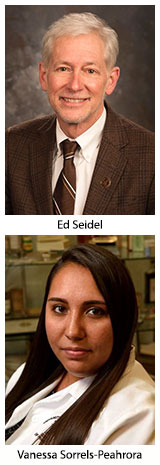 Ed Seidel and Vanessa Sorrels-Peahora