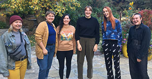 group of people posing for camera