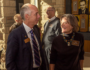 Mary Ellbogen Garland and Scott Thomas