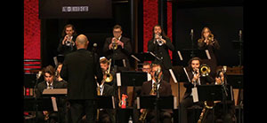 jazz ensemble performing