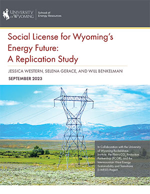 publication cover with photo of power transmission tower 
