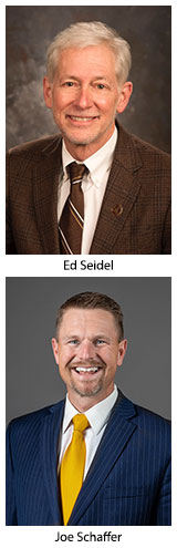 Ed Seidel and Joe Schaffer