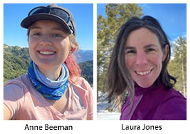 Anne Beeman and Laura Jone