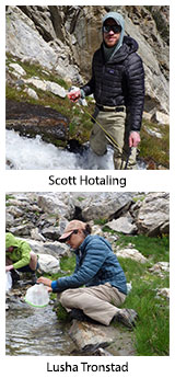 Scott Hotaling and Lusha Tronstad