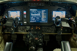 cockpit of aircraft