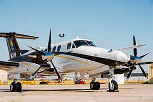 propeller-driven airplane