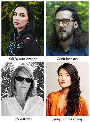 Kali Fajardo-Anstine, Caleb Johnson, Joy Williams and Jenny Tinghui Zhang