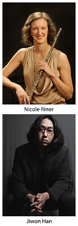 Nicole Riner and Jiwon Han