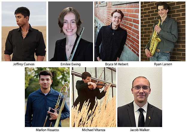 photos of students in Jacoby competition