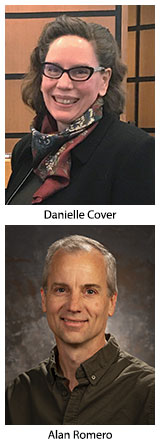 Danielle Cover and Alan Romero