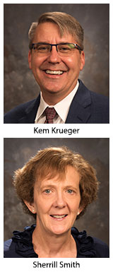 Kem Krueger and Sherrill Smith