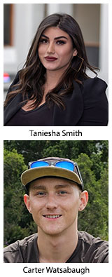 Taniesha Smith and Carter Watsabaugh