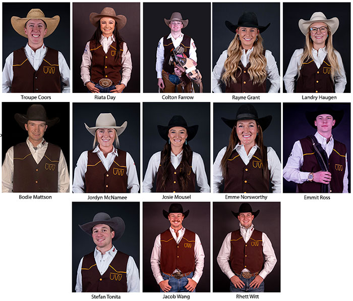 rodeo team members