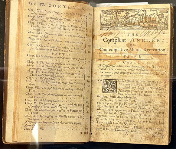 yellowed pages of a vintage book