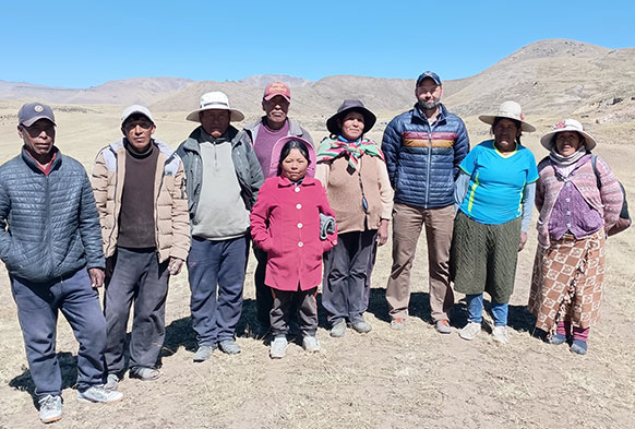 group of people standing together
