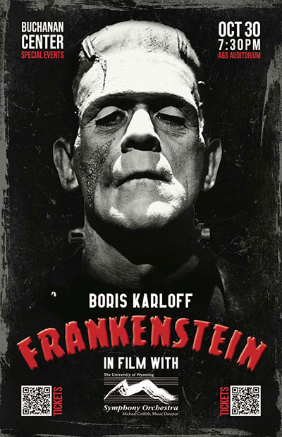 movie poster for Frankenstein